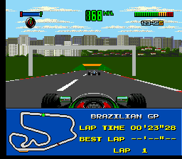 F1 World Championship Edition screenshot 4 for Sega Mega Drive